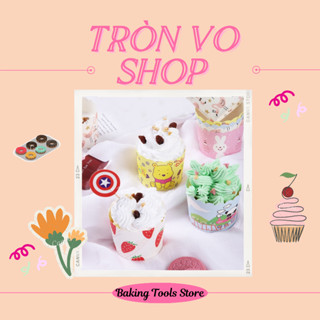 Cup giấy - 1 lốc 50 cup - size 50*45cm [ Giao Ngẫu Nhiên ]