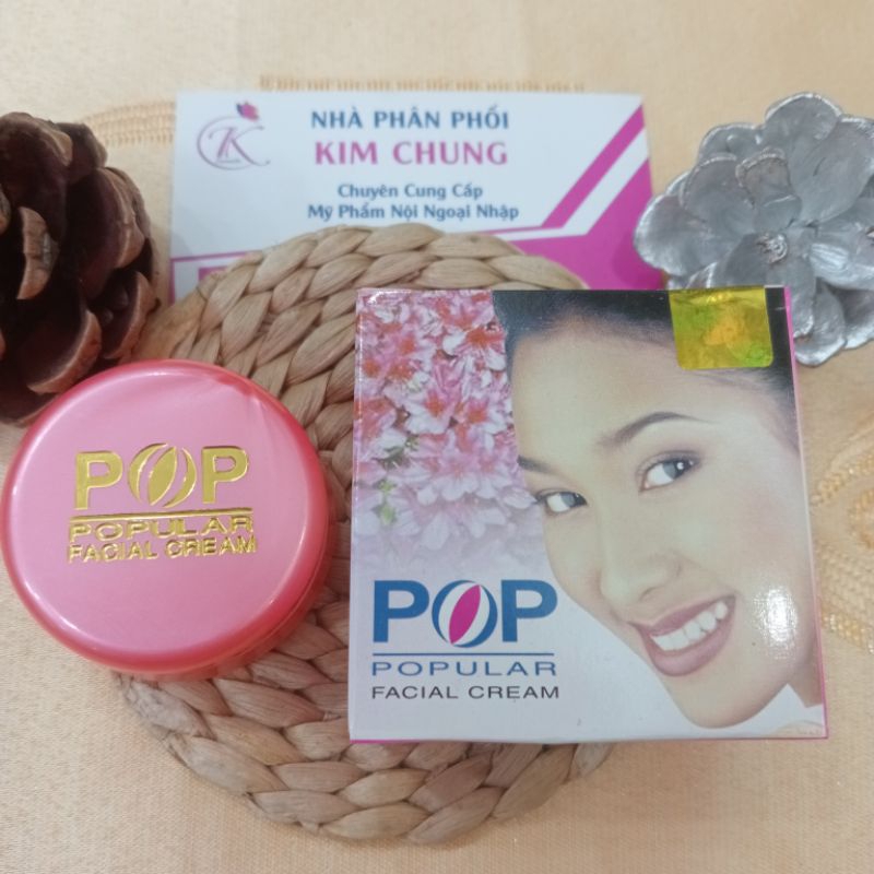 Hộp lẻ ❤️ Kem dưỡng da POP Popular Faciel Cream 4g
