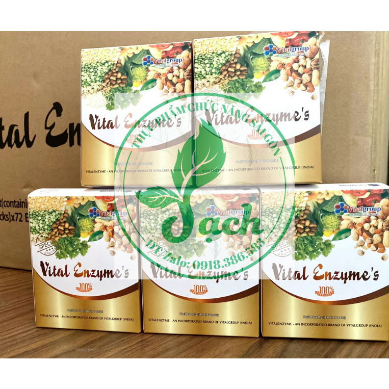 Enzyme vital nguyên thùng giá sỉ