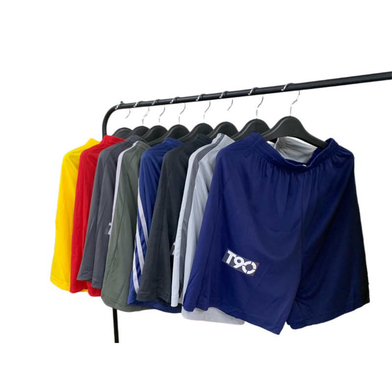 Quần đùi nam thể thao short đá bóng Trẻ Em - Người Lớn, mặc nhà mềm mịn không nhăn vải thun lạnh cam kết hàng y hình