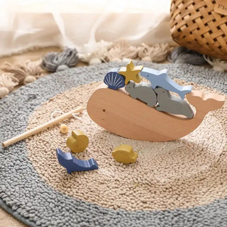 Đồ chơi câu cá bằng nam châm - giáo dục sớm cho bé