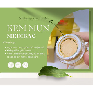KEM DÀNH CHO DA MỤN MEDIBAC 𝐊𝐄𝐌 𝐌𝐔̣𝐍 𝐓𝐇𝐀̉𝐎 𝐃𝐔̛𝐎̛̣𝐂 𝐌𝐄𝐃𝐈𝐁𝐀𝐂