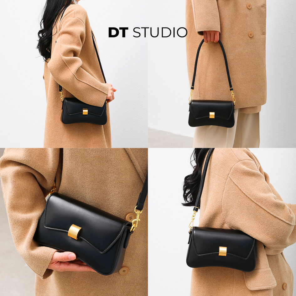 Túi đeo vai nữ túi xách nữ kẹp nách 1 DÂY ĐEO VAI túi xách tay phong cách Pháp DT001