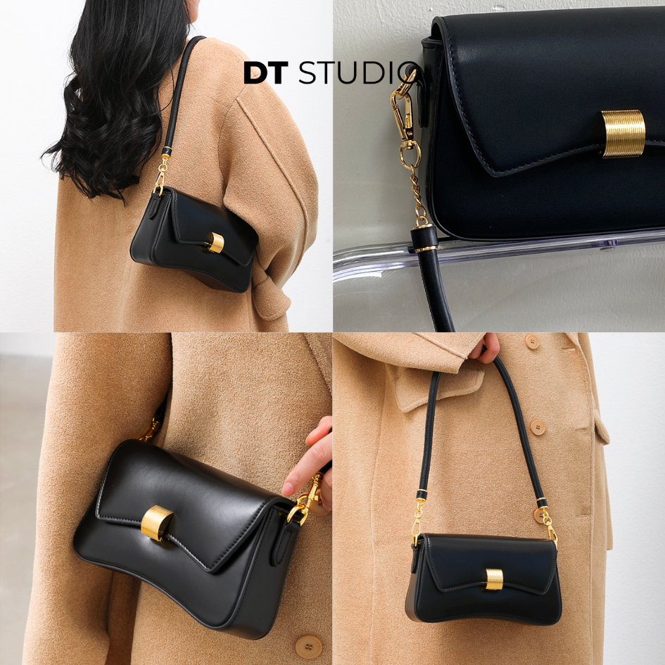 Túi đeo vai nữ túi xách nữ kẹp nách 1 DÂY ĐEO VAI túi xách tay phong cách Pháp DT001