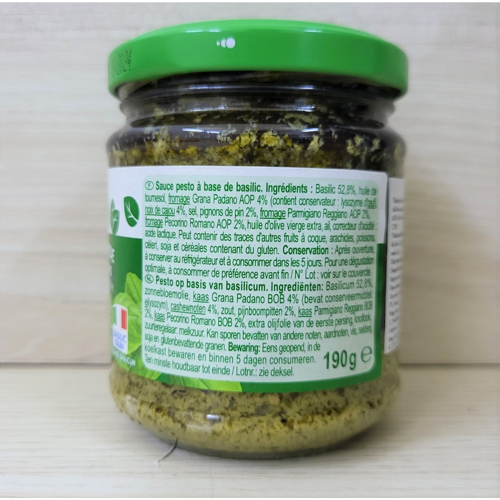 SỐT PESTO HÚNG QUẾ CARREFOUR Classic Pesto Sauce with Basil