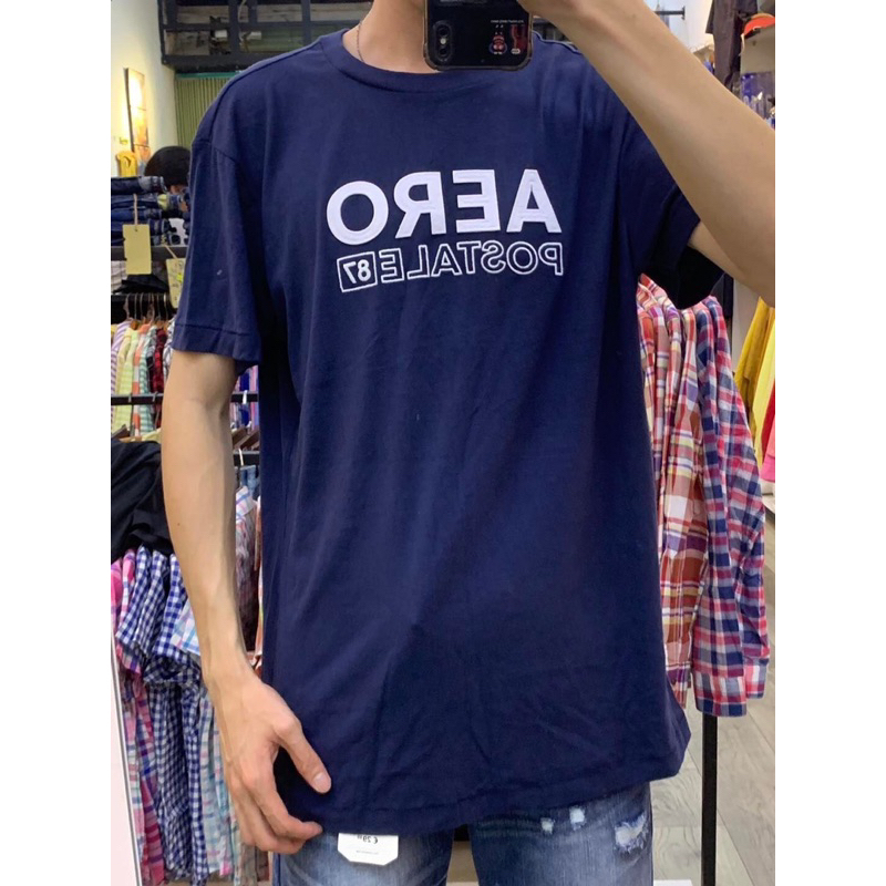 Áo Thun Nam AERO hàng xuất dư, vải cotton 100%, form đẹp.