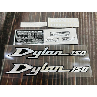 Bộ tem nổi và thông số Dylan 150 Hàng Honda