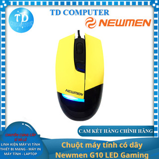 Chuột máy tính có dây newmen g10 led gaming - hàng chính hãng patech phân phối