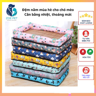 Đệm, Thảm, Ổ nằm mùa hè cho chó mèo thoáng mát, cân bằng nhiệt, nhiều size