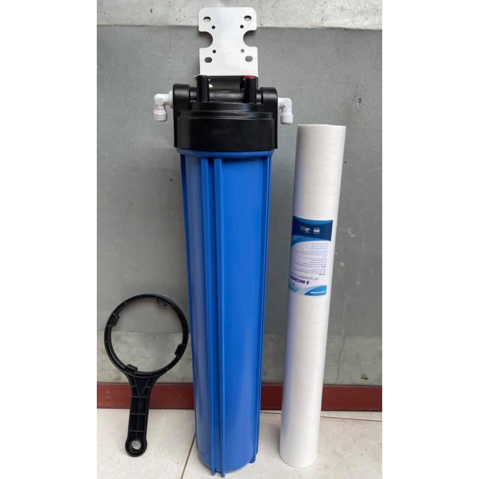 Lõi lọc thô PP 20 inch số 1- Lõi bông ép 20 inch dài 51cm