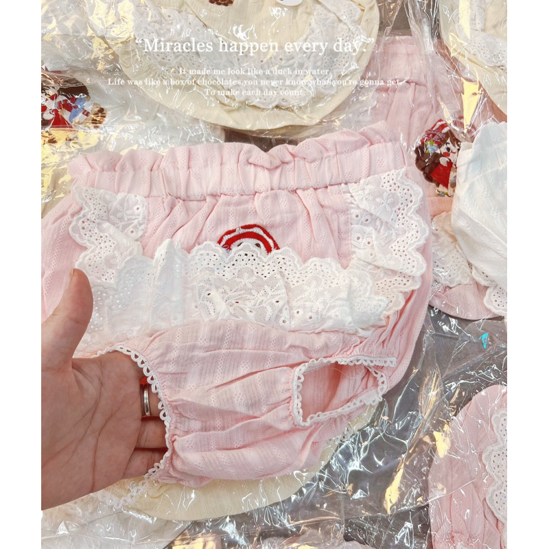 Quần Chíp Đùi Cho Bé Gái Chất Thông Hơi Thoáng Mát Dễ Chịu Cho Bé QCCC - Mã 610