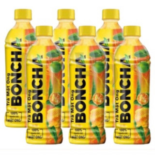 [hỏa tốc] thùng 24 chai trà mật ong Boncha 455ml