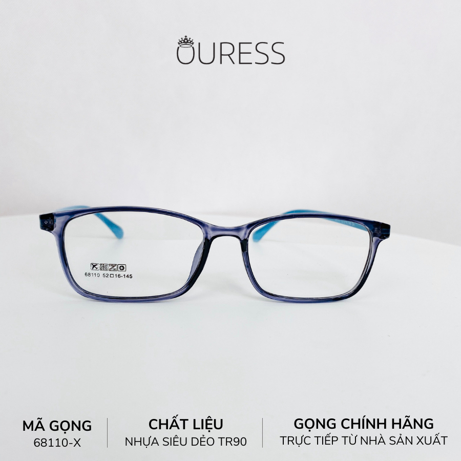 Gọng Kính 68110 TR90 Siêu Nhẹ Siêu Bền Thời Trang – Ouress