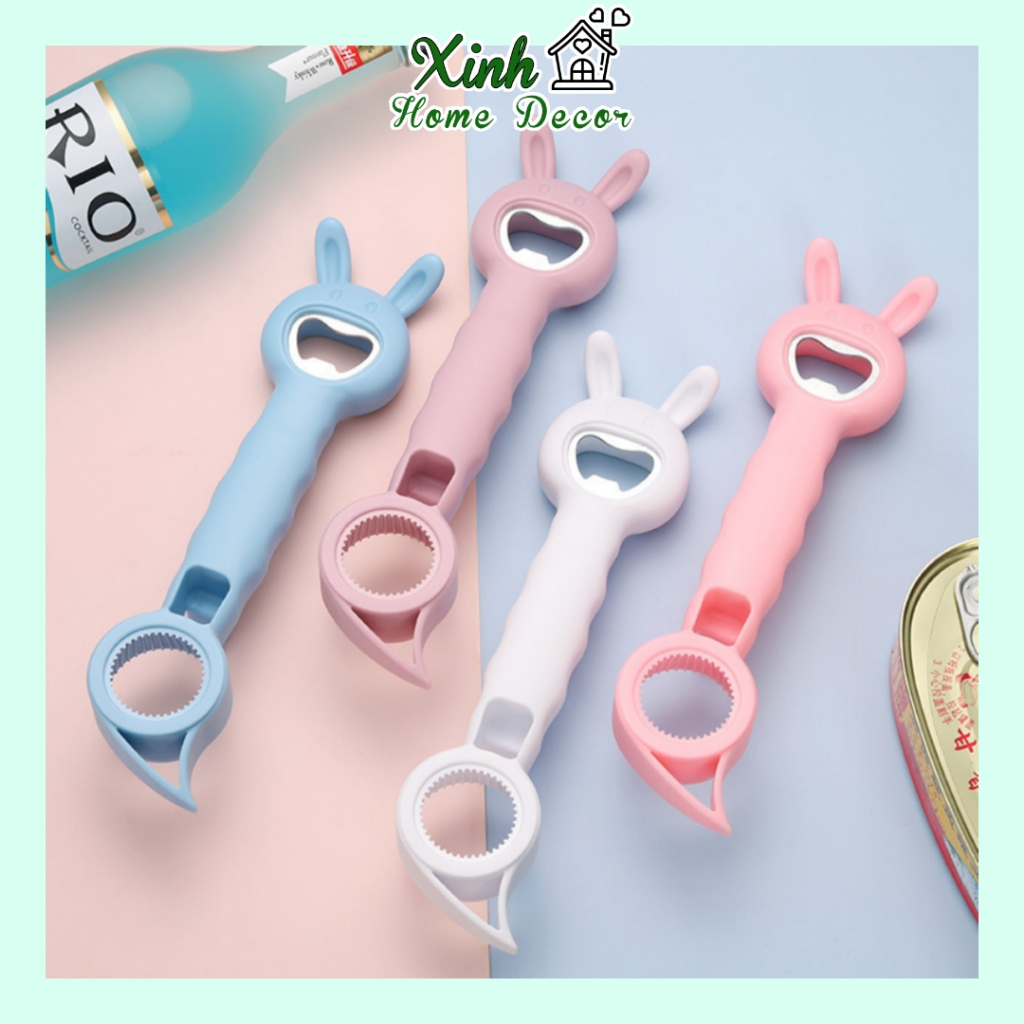 Dụng cụ mở nắp chai đa năng, dụng cụ mở nắp hộp, mở bia, Xinhhomedecor