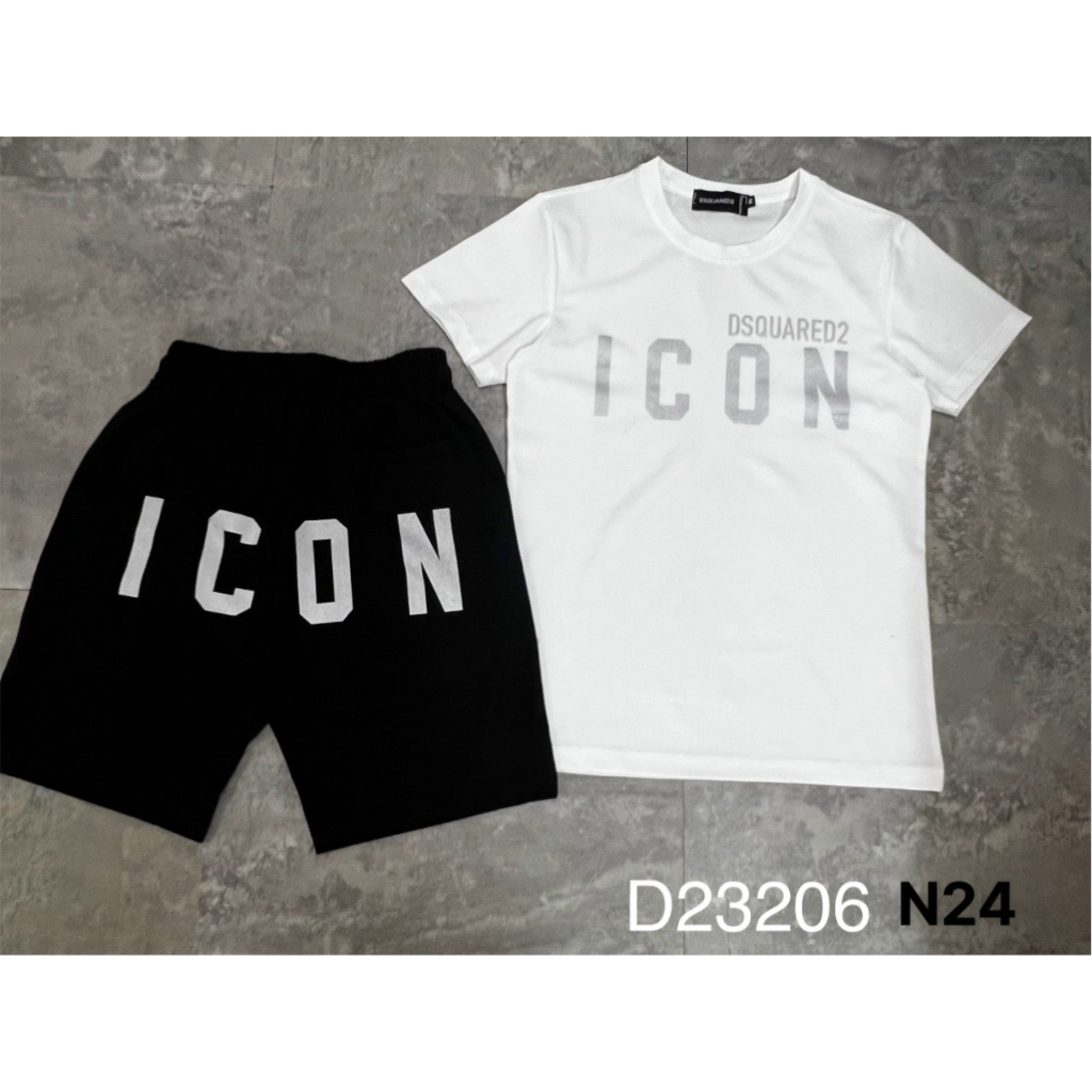 Bộ Quần Áo DSQ Nam In Logo Chữ Ngực Siêu Đẹp - Bộ DSQ Nam In Nhiệt Cao Cấp