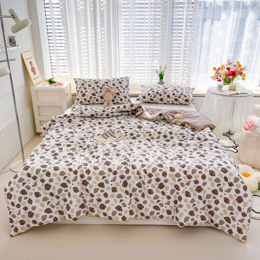 Chăn Hè Thu Cotton Siêu Mềm Mịn Sang Trọng -  Hàng Nhập Khẩu Cao Cấp