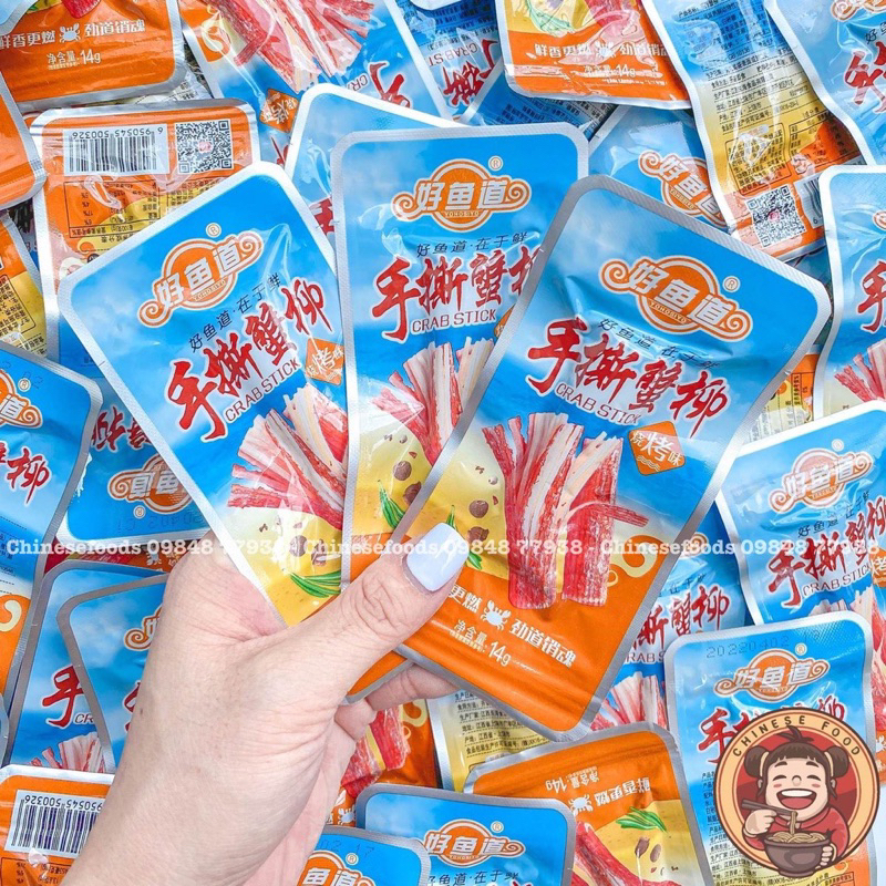 Thanh cua ăn liền cực hấp dẫn vị cay siêu ngon