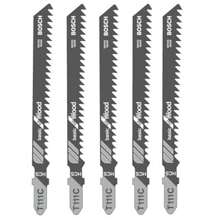Bộ lưỡi cưa lọng cắt gỗ 5 cây bosch t111c 2608630033