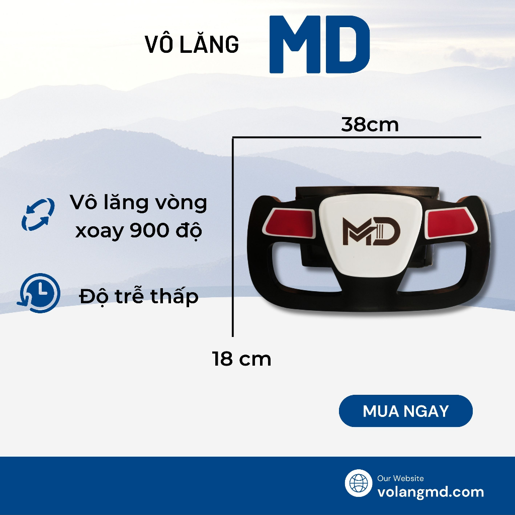 Vô lăng chơi game - Tập lái xe chơi game ETS2- Bao gồm vô lăng và bàn ga