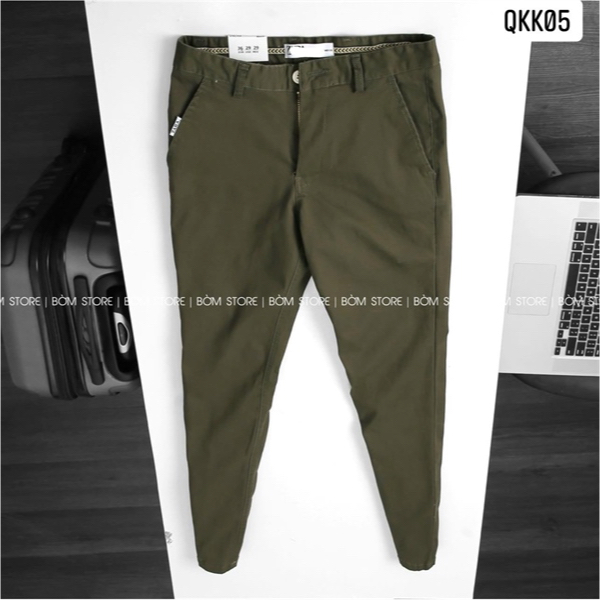 Quần Kaki Nam Dài Nhiều Màu Ôm Chân, Thoải Mái BEACON DENIM Form Slimfit Dễ Mang