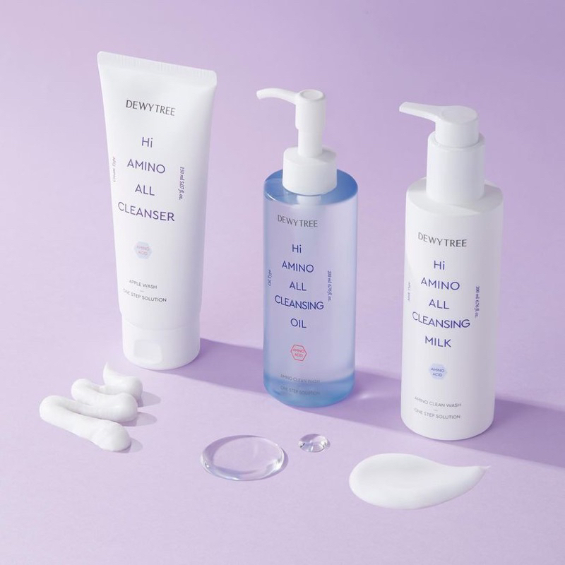 Sữa rửa mặt/ Sữa  tẩy trang làm sạch sâu DewyTree Hi Amino All Cleanser/ Cleansing Milk  Dewy Tree