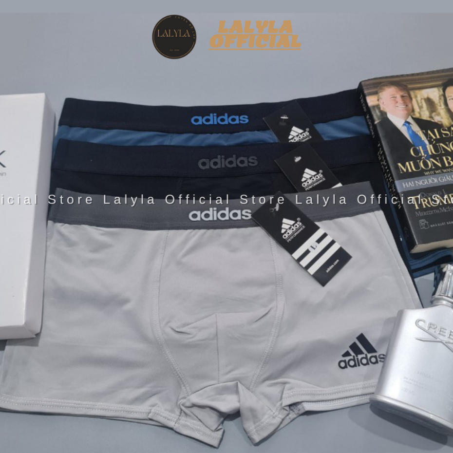 Quần sịp đùi nam cao cấp [COMBO 3 ] Quần lót nam Đùi Boxer Chất Liệu Vải Thun Lạnh Mềm Mịn Kháng Khuẩn Tự Nhiên LL40