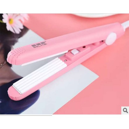 Máy kẹp - duỗi tóc mini hình thú có hộp nhựa đựng