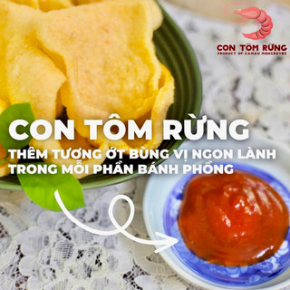 Bánh phồng tôm Cà Mau loại 100gr