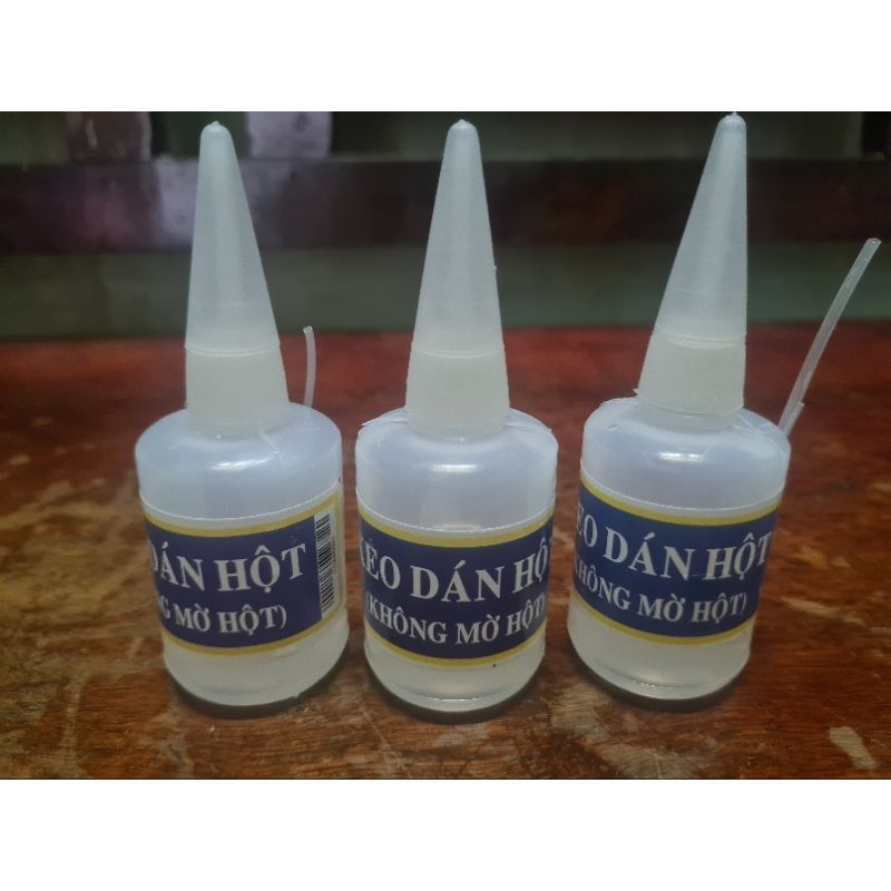 Keo dán hột không mờ