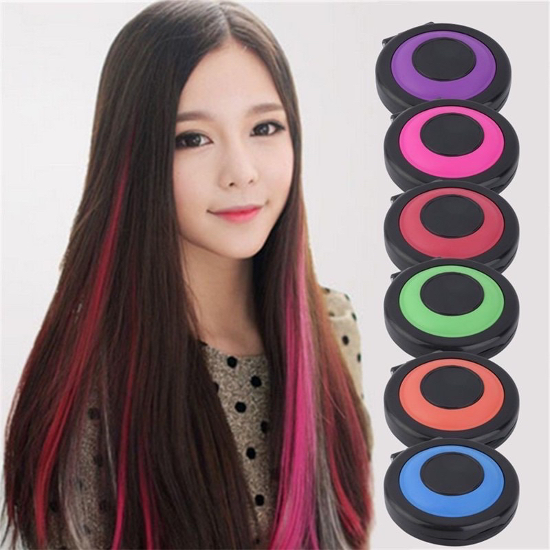 Bột phấn nhuộm tóc highlight 6 màu