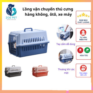 Lồng vận chuyển hàng không dành cho thú cưng, mang thú cưng theo du lịch