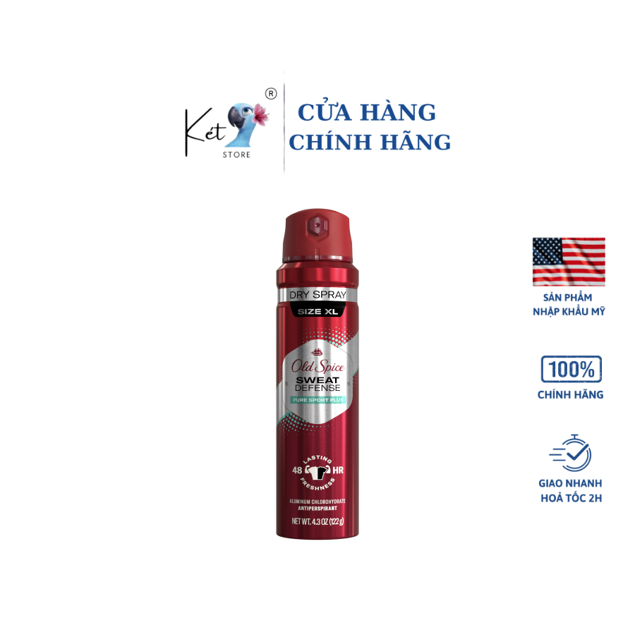 Chai Xịt Khử Mùi Mỹ Old Spice Body Spray Chính Hãng 144gr