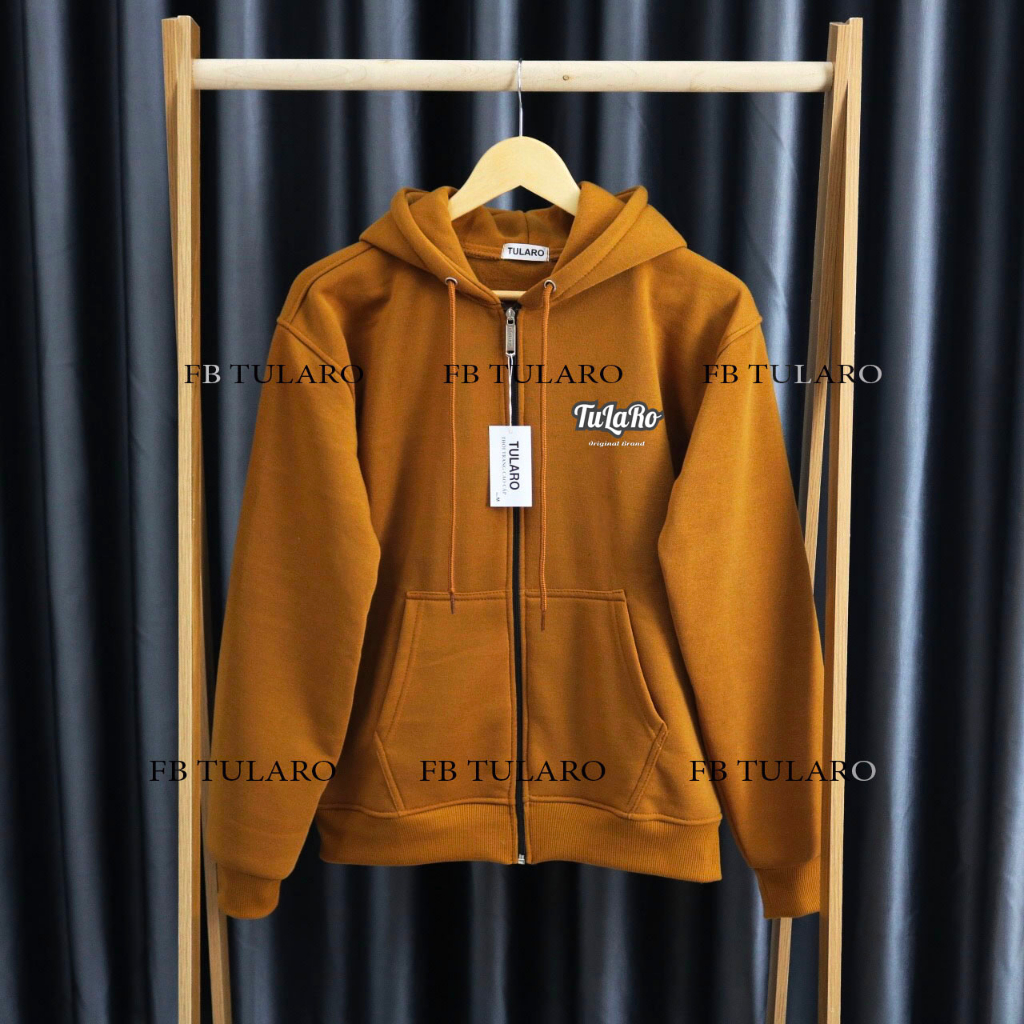 Áo khoác nỉ, áo khoác nam nữ, hoodie zip chất nỉ bông cao cấp TULARO - TLR2