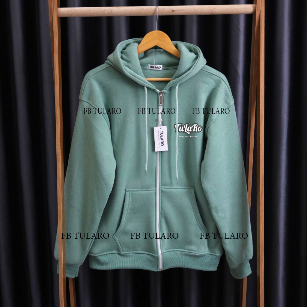 Áo khoác nỉ, áo khoác nam nữ, hoodie zip chất nỉ bông cao cấp TULARO - TLR2