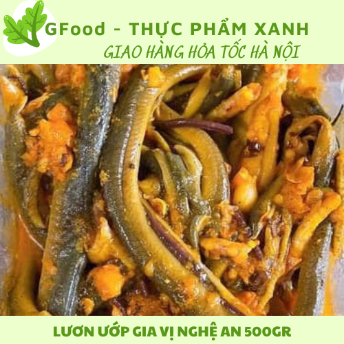 Lươn Nghê An ướp gia vị 500gr