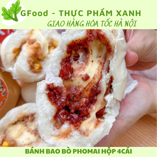 Bánh bao nhân bò phomai h4c