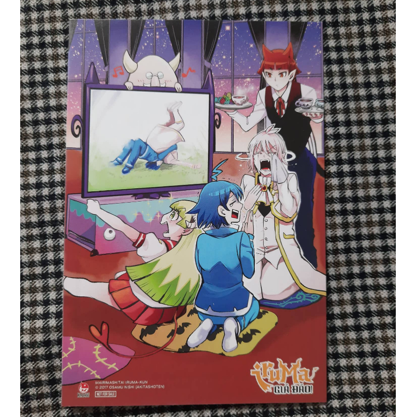 Postcard One Piece 99/100/101 + Standee TGDQ + Postcard Iruma vol 9 + Box Khi tế bào làm việc + Pk Sasaki vol 2