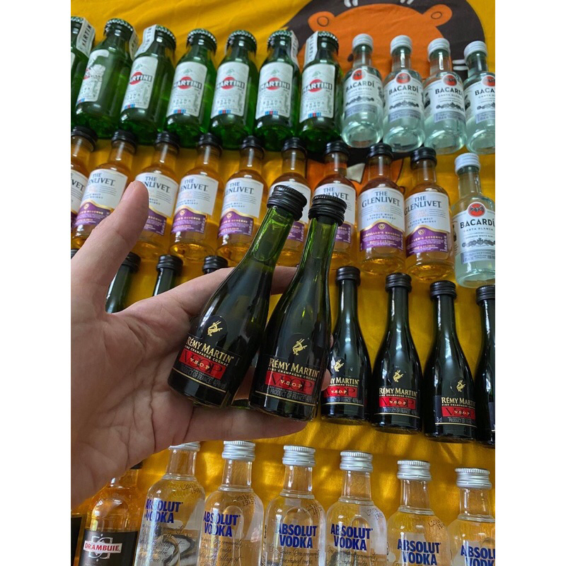 SET 10 CHAI RƯỢU MINI TRANG TRÍ