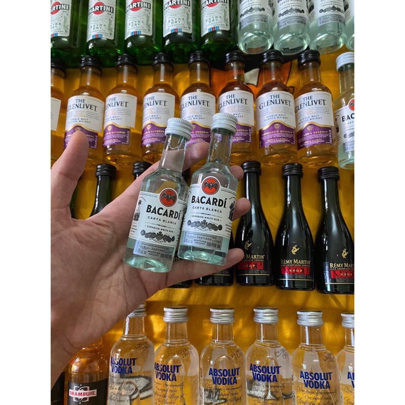 SET 10 CHAI RƯỢU MINI TRANG TRÍ