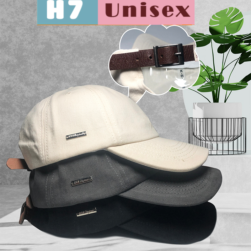 Mũ Lưỡi Trai, Nón Kết Trơn Classic Nam Nữ Phom Chuẩn Dáng Thể Thao - Mu2306