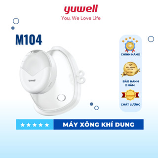 Máy xông khí dung cầm tay Yuwell M104 giúp xông mũi họng hiệu quả và không gây ra tiếng ồn bảo hành 2 năm