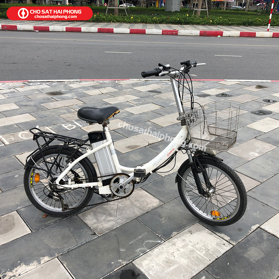 Xe đạp điện gập trợ lực cũ - Chợ Sắt Hải Phòng Online