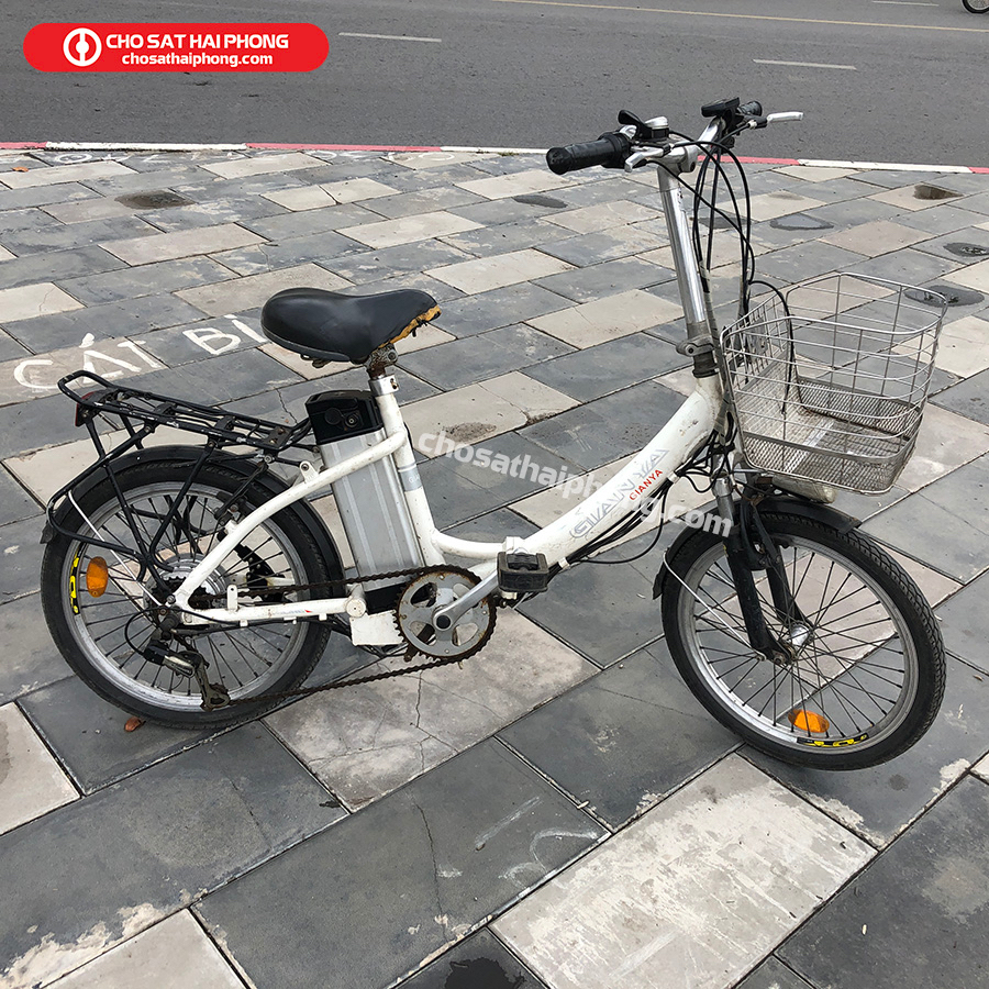 Xe đạp điện gập trợ lực cũ - Chợ Sắt Hải Phòng Online