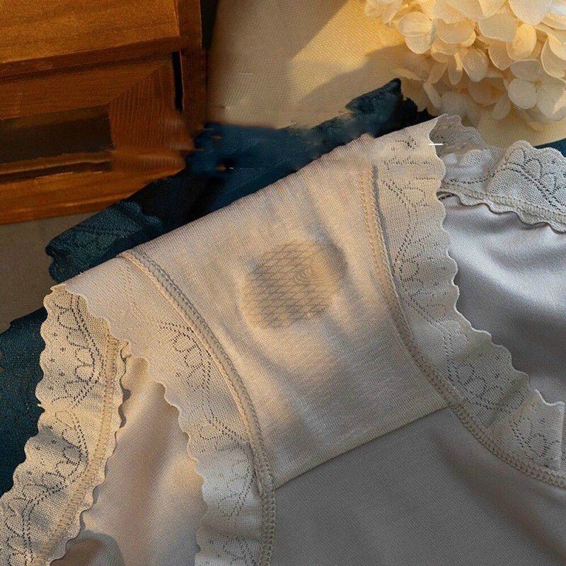 Quần lót Chất liệu lụa băng siêu mát mịn cạp Cao siêu mịn, siêu thoáng