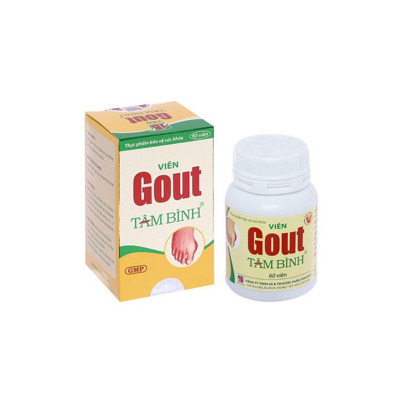 Viên Gout Tâm Bình lọ 60 viên
