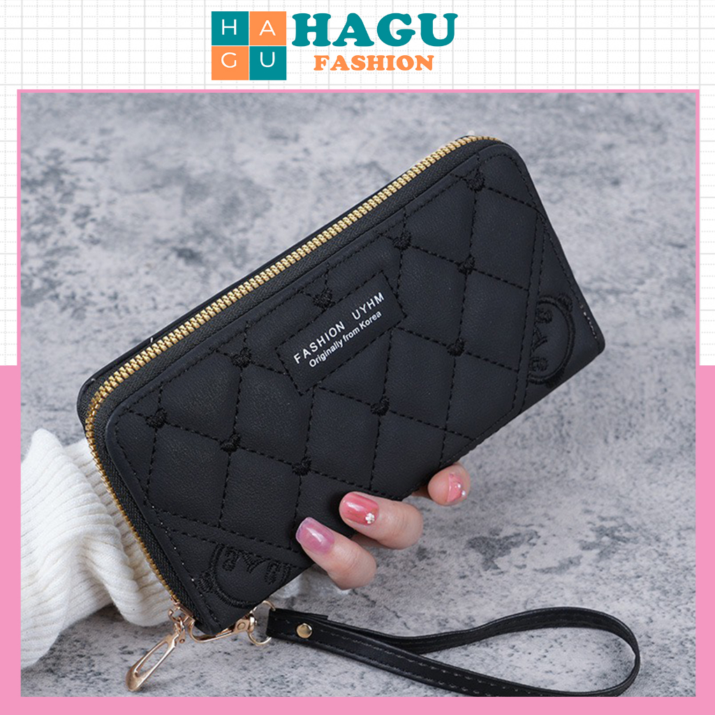 Ví nữ đựng tiền nhiều ngăn dáng dài 540 chất da cao cấp phong cách thanh lịch