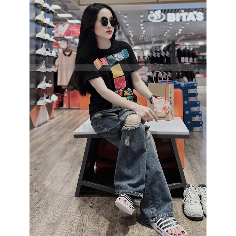 ÁO THUN GIẤY FOM RỘNG