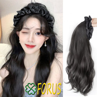  Tóc cài nửa đầu đính nơ nhún BN01 😍FREESHIP😍 xược cài nửa đầu băng đô tóc giả cài nửa đầu cài băng đô nửa đầu Sỉ 120k 