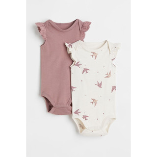 1 set 2 chiếc body cánh tiên romper HM H&M auth cho bé xinh