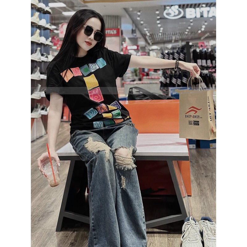 ÁO THUN GIẤY FOM RỘNG